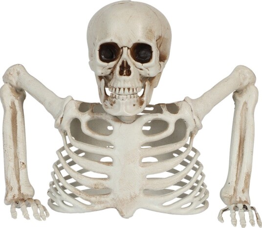 Skjelett Gjennom Bakken - Halloween Dekorasjon