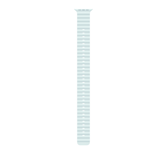 Apple 49mm Ice Blue Ocean Band Extension Natural Titanium Finish Apple 49mm Ice Blue Ocean Band Extension Natural Titanium Finish