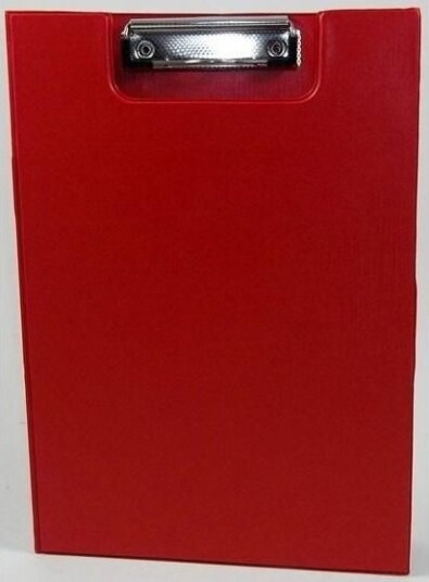 D.Rect A4 Pvc Plade Med Klips Og Perm 258087