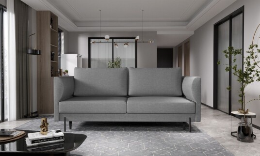 Zerlo 3 seters Sofa Grå