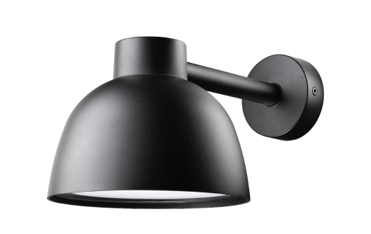 Herning midi vegglampe IP65 13/25W 3000/4000K Dimbar Sort
