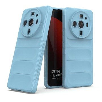 Rugged Series Xiaomi 12S Ultra TPU-deksel Baby Blå