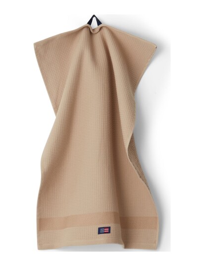 Lexington Spa Cotton Towel Beige Home SAND 70X130