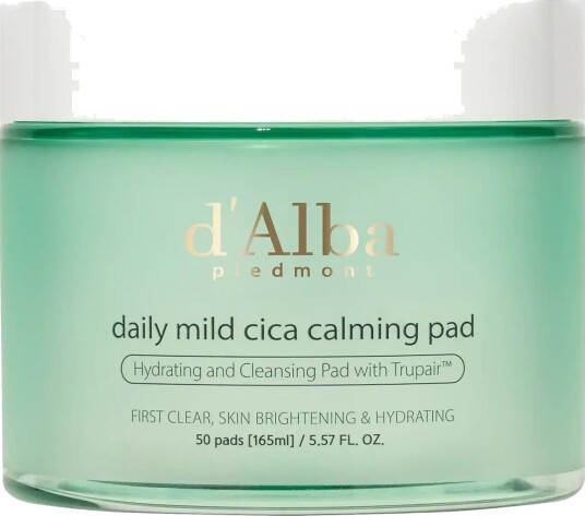 d’Alba D"alba - Daily Mild Cica Calming Pad - CLEAR - 165 ml