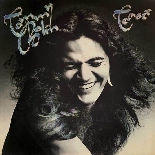 Tommy Bolin  Teaser  Blue/black/white Splatter  LP/Vinyl