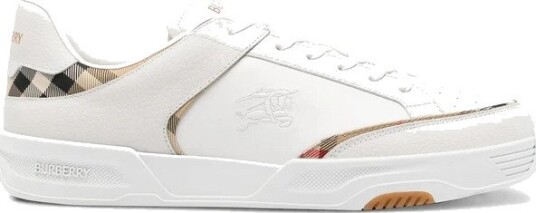Burberry, Herre, Sko, Hvit, 43 EU,