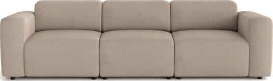 Torvasen 3 seters sofa i stoff Greige