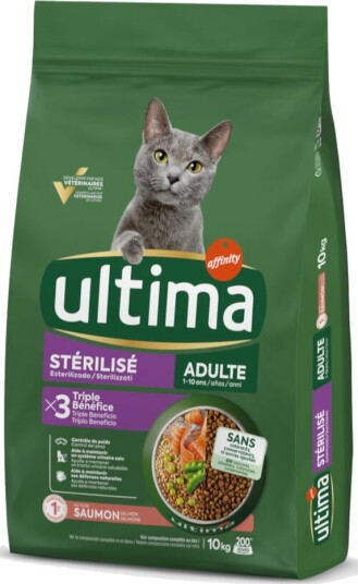 Affinity Ultima Tørrfôr Adult Ultima Cat Sterilised Laks 2 X 10 kg