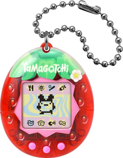 Tamagotchi Interaktivt Digitalt Kjæledyr Fresh Strawberry