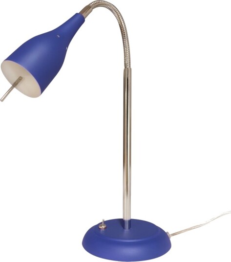 Tanum Bordlampe Med Bryter  Høyde 40 Cm  Lavendel