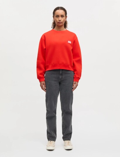 Mads Nørgaard Standard Taylor Sweatshirt Red L