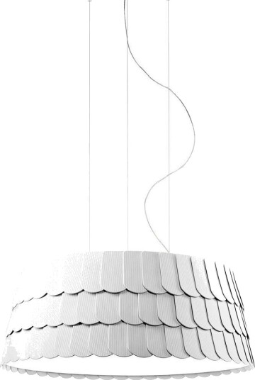 Roofer Low Takpendel Diameter 79 Cm Hvit