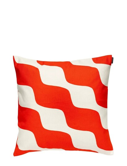 Marimekko Home Taifuuni Cushion Cover 50X50 - Red - 50X50CM Marimekko Home Taifuuni Cushion Cover 50X50 - Red - 50X50CM