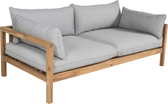 Venture Design Marion 2-seter sofa Acacia/grå 185,5 x 92 cm Grå
