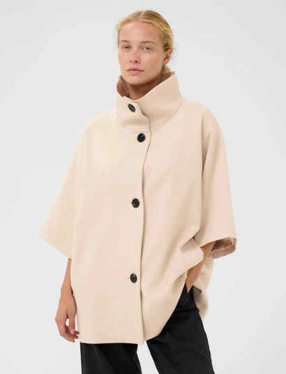 InWear Hollyniw Cape Jacket Cream 38 InWear Hollyniw Cape Jacket Cream 38