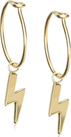 Blomdahl GT Ear Ring 14 mm Pendant Flash 11 mm
