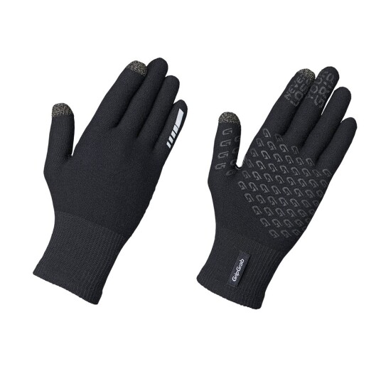 GripGrab Primavera Merino II Hansker Sort