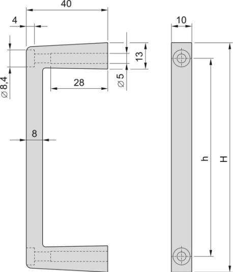 Schroff Fronthåndtak Front Håndtak 3He Multipac2X 20860258 20860258 Schroff Fronthåndtak Front Håndtak 3He Multipac2X 20860258 20860258