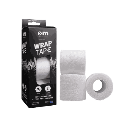 Ortho movement Wrap Tape 3 Pack fotballteip Hvit One Size