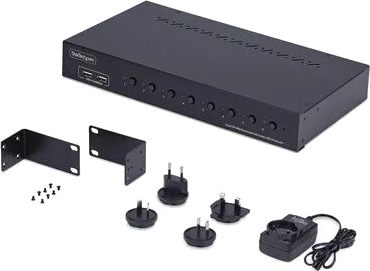 StarTech 8 Port DisplayPort KVM Switch 4K 60Hz R8AD122 KVM SWITCH StarTech 8 Port DisplayPort KVM Switch 4K 60Hz R8AD122 KVM SWITCH