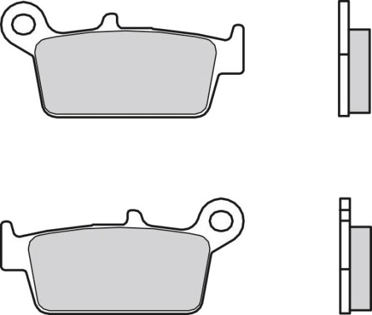 Bremseklosser sett BREMBO 07HO26TT