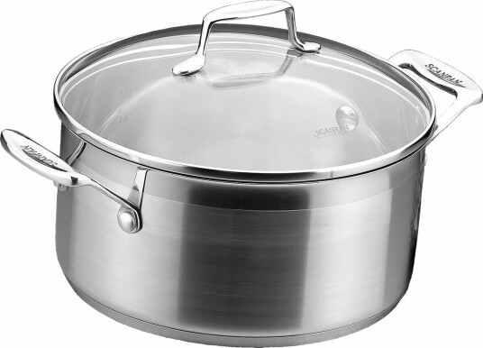 Scanpan Impact gryte med lokk 4,8 L Rustfritt stål Scanpan Impact gryte med lokk 4,8 L Rustfritt stål