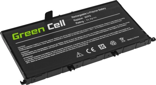 Green Cell Batteri Til Bærbar Pc Tilsvarer: Dell 357F9 Litiumpolymer 4200 Mah Svart 