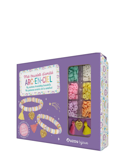 Auzou Jewellery Factory - Rainbow Friendship Bracelets - Multi/patterned - ONE SIZE