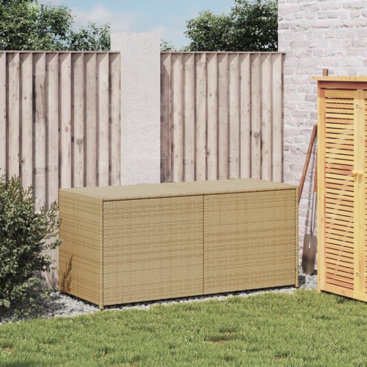 Putekasse blandet beige 283L cm polyrotting Putekasse blandet beige 283L cm polyrotting