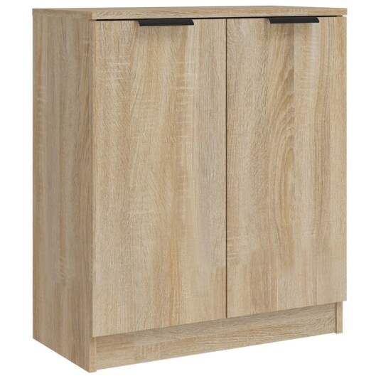 vidaXL Skjenker 2 stk sonoma eik 60x30x70 cm konstruert tre vidaXL Skjenker 2 stk sonoma eik 60x30x70 cm konstruert tre