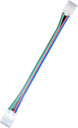 Samler med ledning til LED stripe   12mm RGB+CCT COB IP20 5V 24V