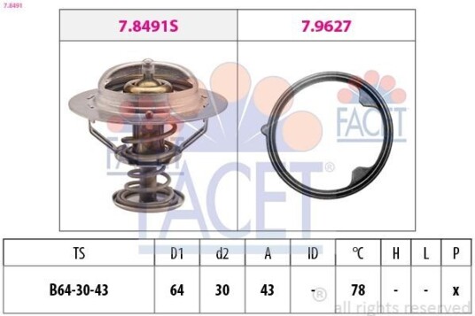 Termostat EPS 1.880.491 Termostat EPS 1.880.491