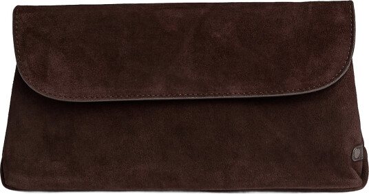 DEPECHE Bilbao Clutch   Brown   ONE SIZE
