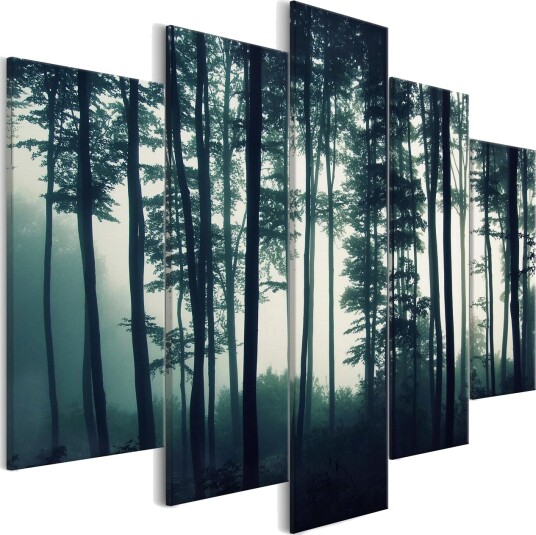 Bilde Dark Forest 5 Parts Wide 200x100 Artgeist sp. z o. o.