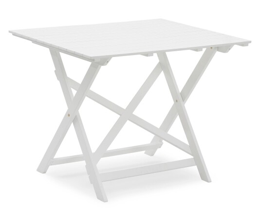 Hillerstorp Åre kafébord Hvit akasie 95 x 72 cm Hvit