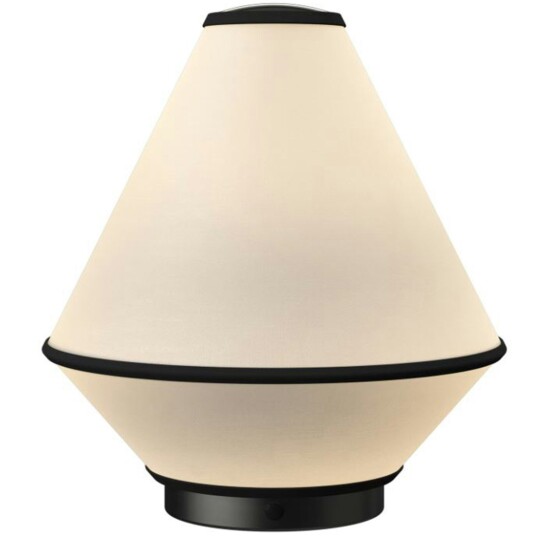 Tafta Bordlampe Portabel Sort/Off white Tafta Bordlampe Portabel Sort/Off white