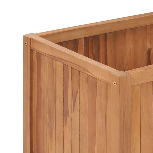 vidaXL Høybed 150x50x70 cm heltre teak