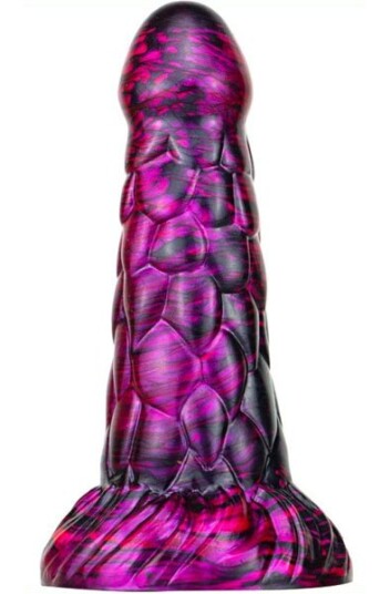 Metallic Fantasy Dildo Cyrix Purple/Black 18,5 cm