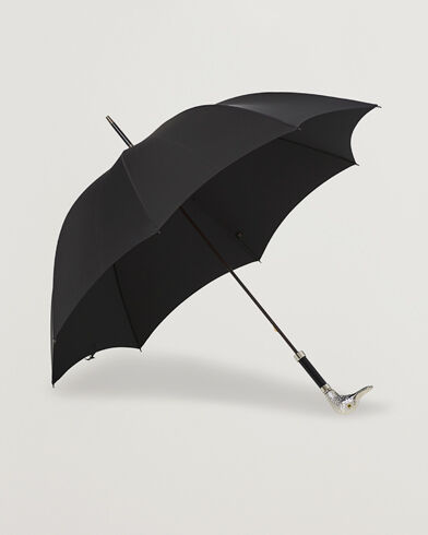 Fox Umbrellas Silver Duck Umbrella Black Black Fox Umbrellas Silver Duck Umbrella Black Black