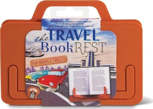 If Travel Bookrest Oransje Bokholder