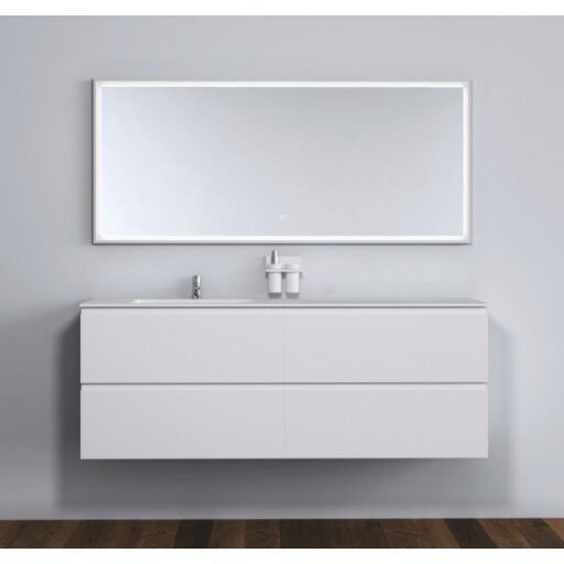 Copenhagen Bath Malmø Servantskap 160 160x45x60 cm med servant Hvit Matt