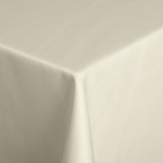ERWIN M. Duk Parla kantet; 100x100 cm (BxL); Champagnebeige; Kvadratisk