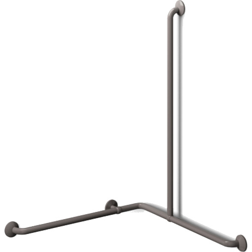 Pressalit Plus håndtakskombinasjon, 762x1200x1090mm, antrasittgrå