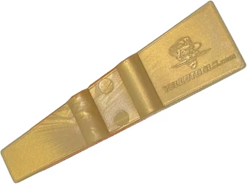 Yellotools YelloMini skraber Guld Medium blød Yellotools YelloMini skraber Guld Medium blød