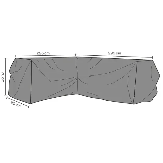 Brafab Møbeltrekk Hjørnesofa 295/225x70 cm Premium Brafab Møbeltrekk Hjørnesofa 295/225x70 cm Premium