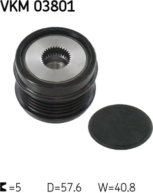 Generatortomgang SKF VKM 03801