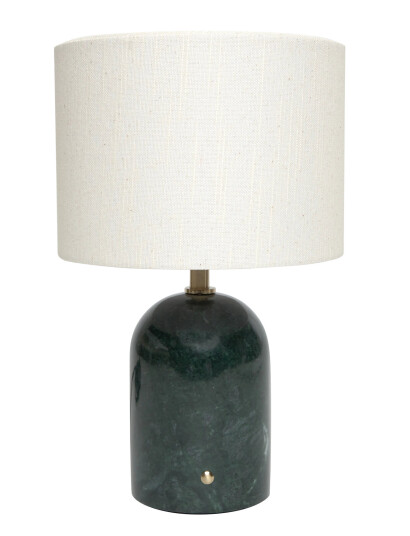 ENKEL LIVING Flair Mini Table Lamp Green Marble Base - Green - H28CM ENKEL LIVING Flair Mini Table Lamp Green Marble Base - Green - H28CM