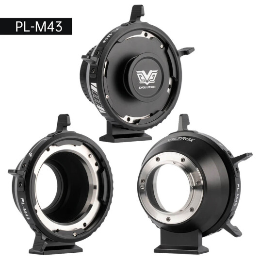 VILTROX ADAPTER PL-M43 For PL mount to M43 Mount VILTROX ADAPTER PL-M43 For PL mount to M43 Mount