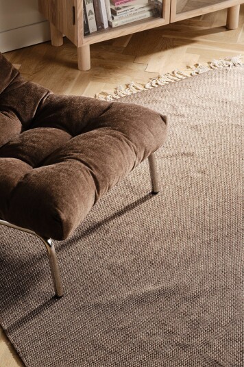 Jotex Bomullsteppe Bomull Brun TONE 21703070254