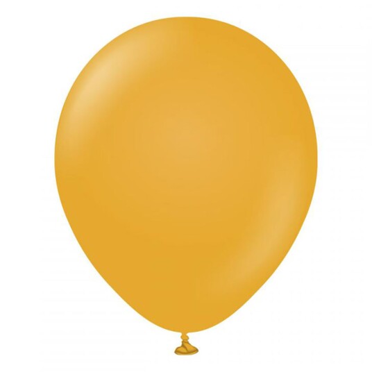 Ballongkungen AB Lateksballonger Professional Mustard - 25-pakning